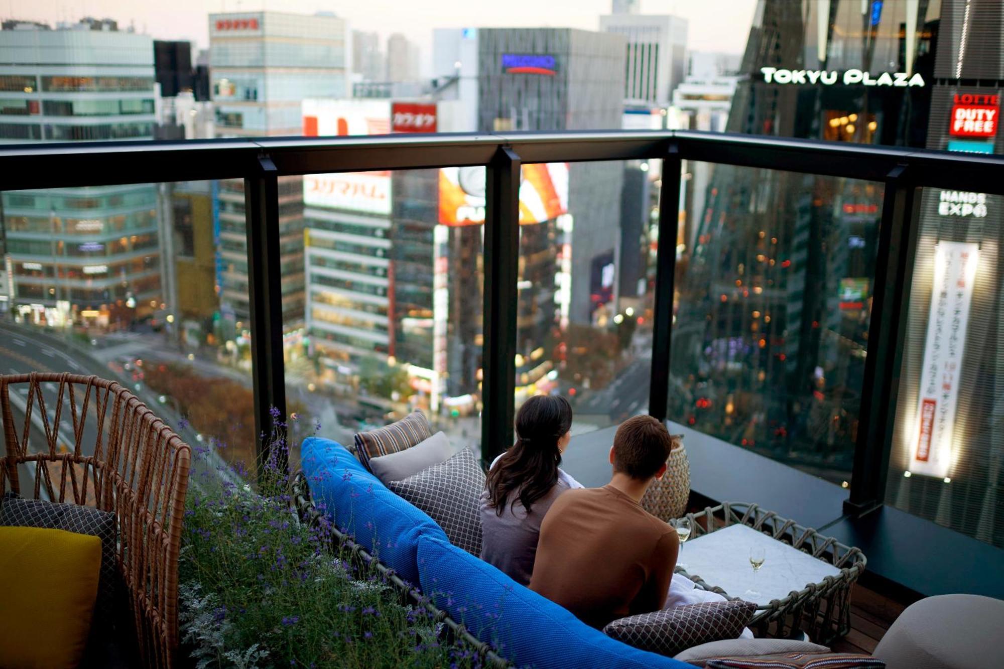 The Gate Hotel Tokyo By Hulic Tóquio Exterior foto View from the Sky Bar