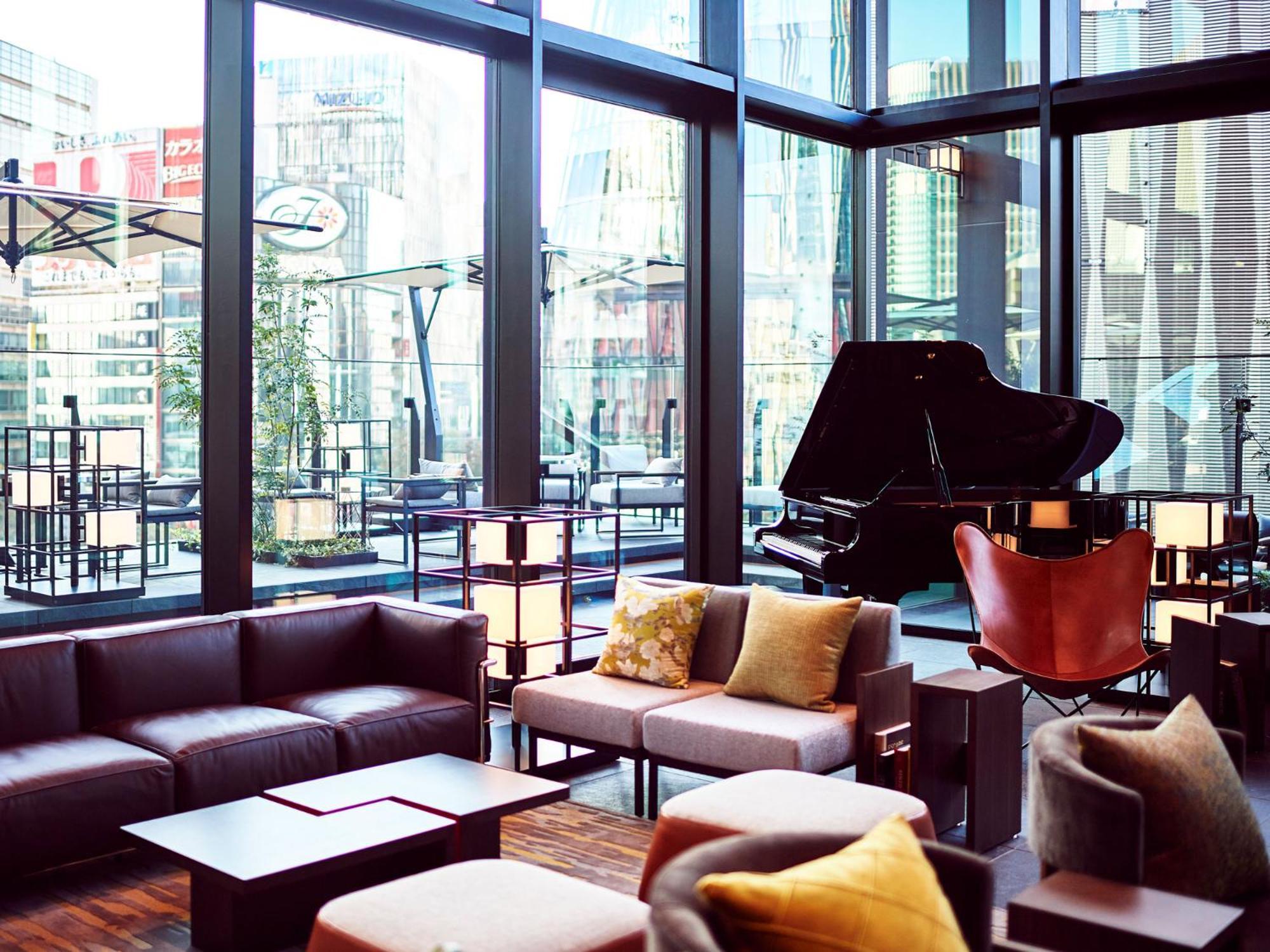 The Gate Hotel Tokyo By Hulic Tóquio Exterior foto The lounge at the hotel